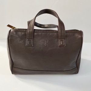 Calvin Klein Leather Brown Mini Bag